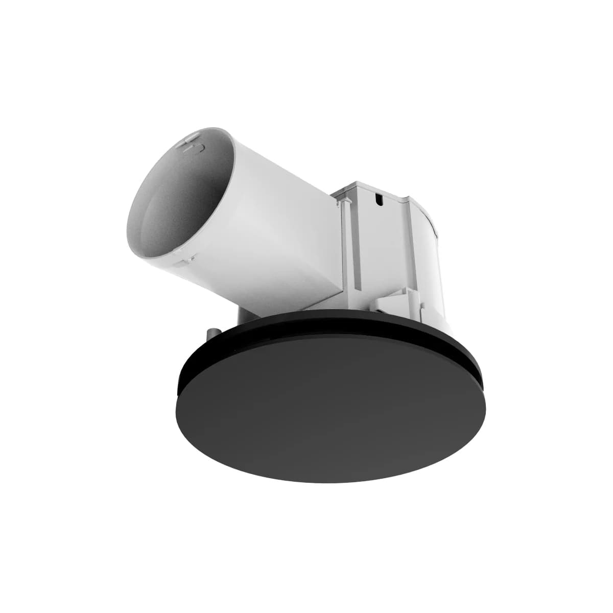 Mett IP Round Exhaust Fan with 240mm Dia Cut Out in Black-img-1