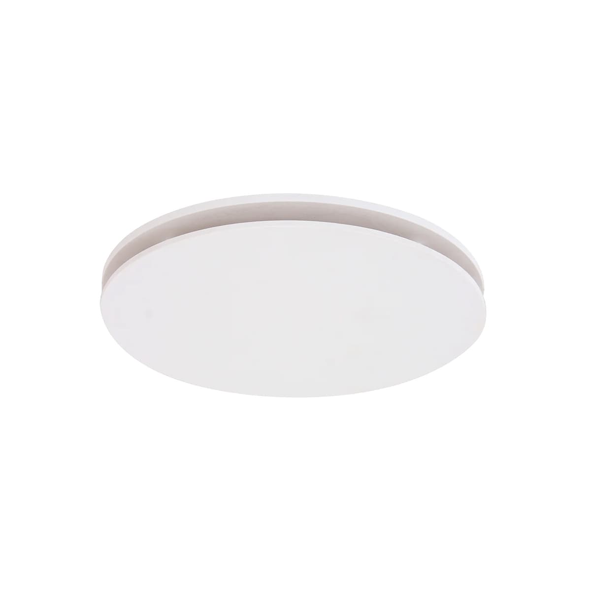 Mett Inline 280mm Round Face Plate Only with 210mm Dia Cut Out In White