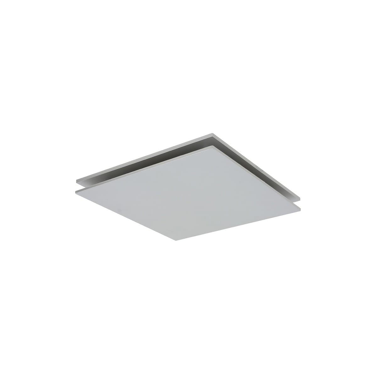 Mett Inline 280mm Square Face Plate Only with 210mm Dia Cut Out In Black-img-1