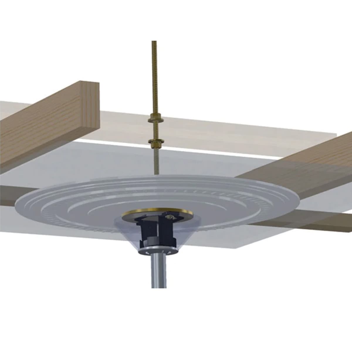 Ceiling Fan T-Hook Mount for Ceiling Rose-img-2