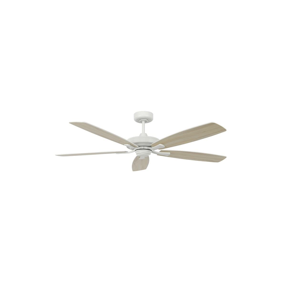 Basilica 142cm DC Fan Only in White with White/Whitewash Blades-img-1