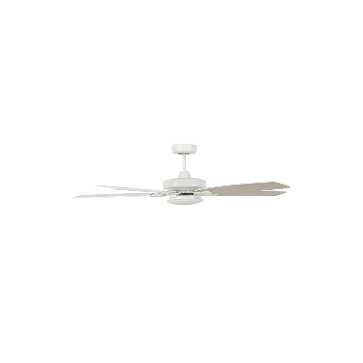 Basilica 142cm DC Fan Only in White with White/Whitewash Blades-img-3
