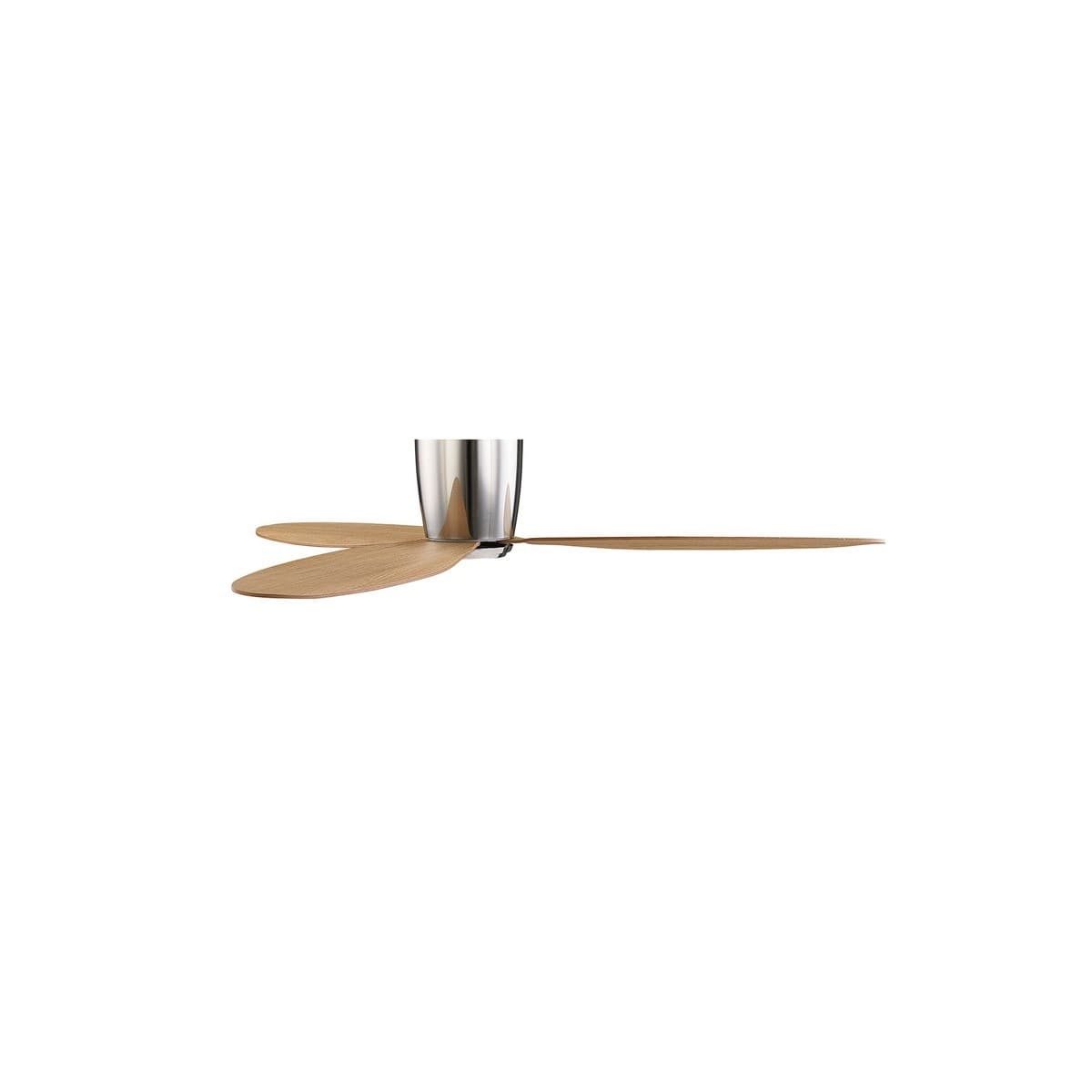 Radar 132cm DC Fan Only in Brushed Chrome/Teak-img-1