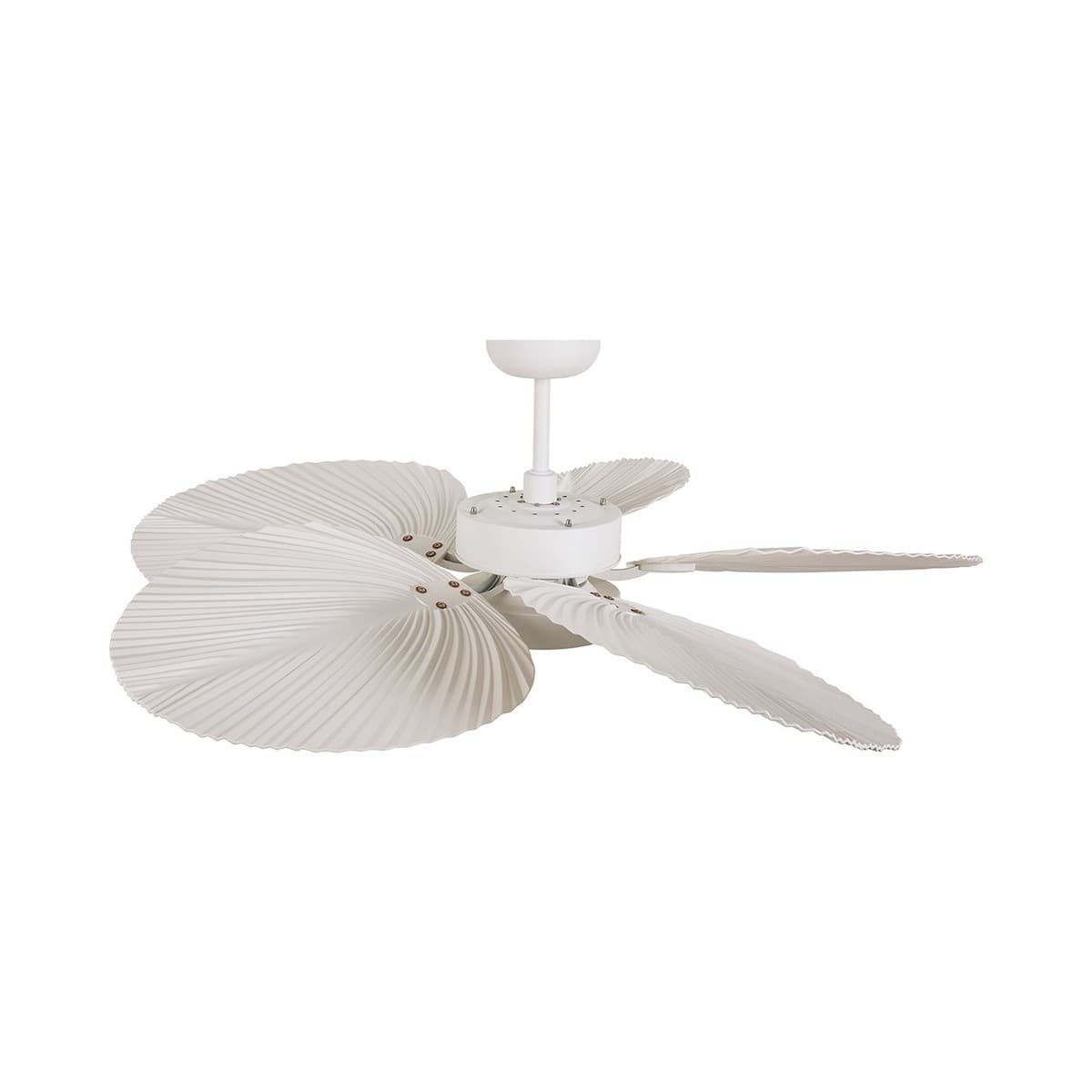 Bali 132cm DC Fan with Light in Antique White-img-5