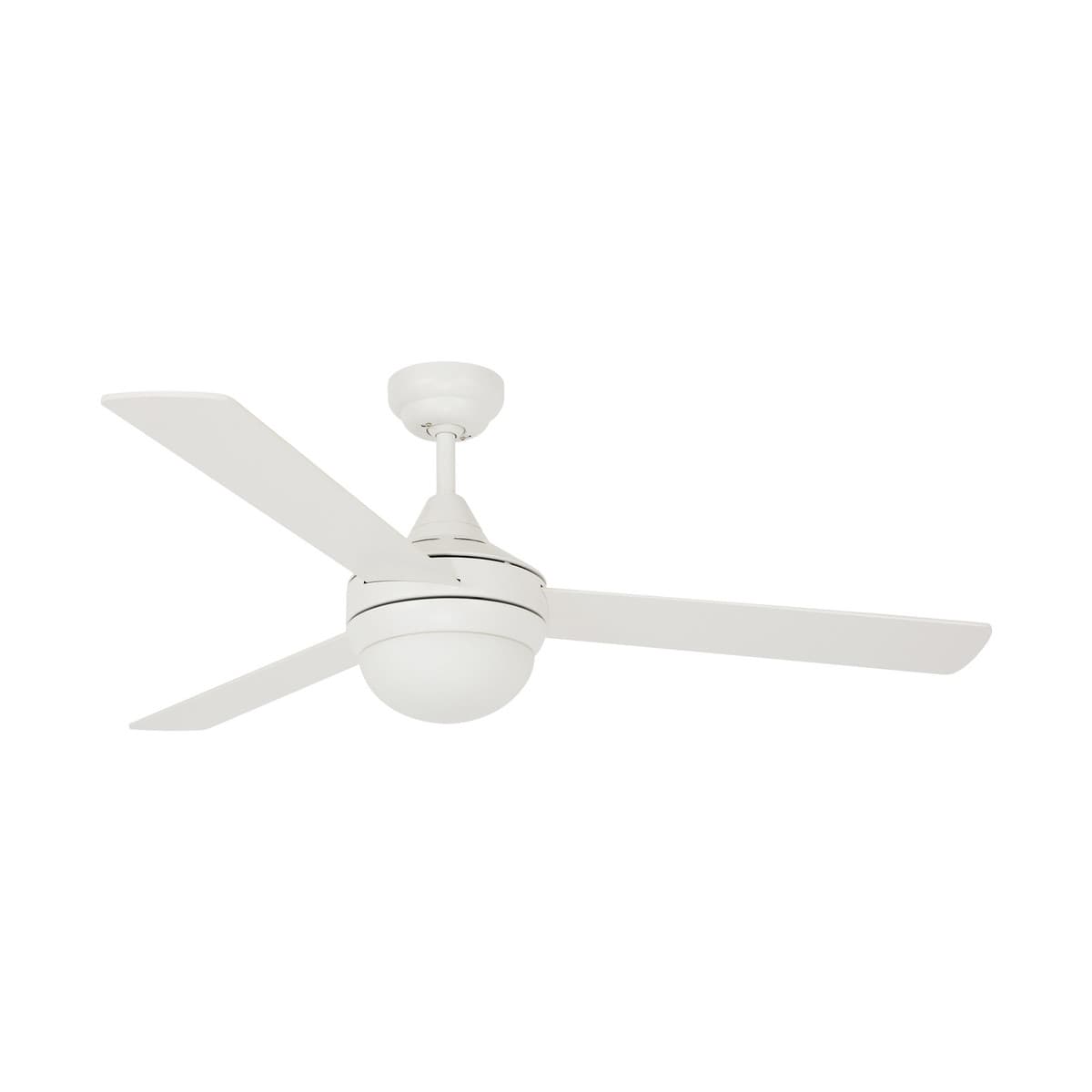Airlie 122cm Fan with Light in White-img-1