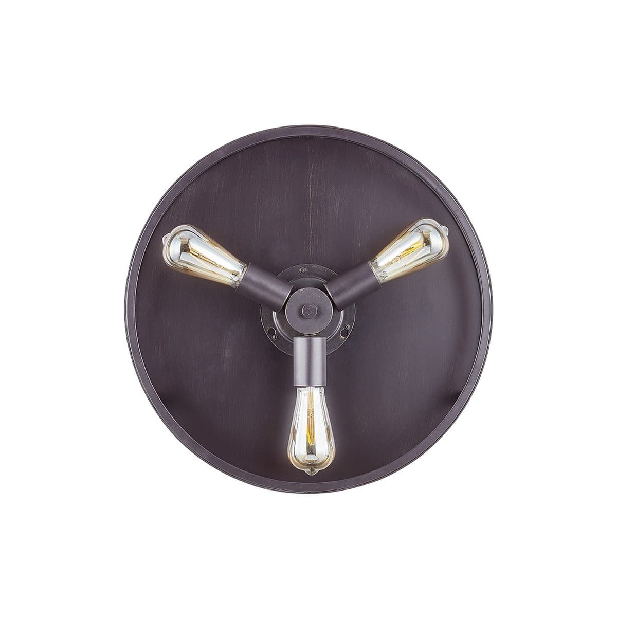Fanaway Classic Fan in Antique Black with 4 Retractable Smoke Blades and Light-img-4