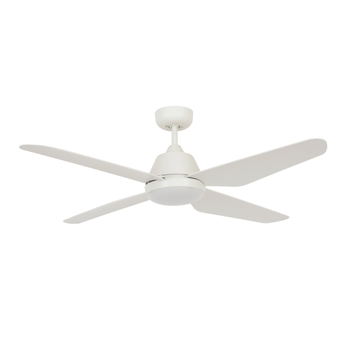 Aria 122cm Fan with LED Light in White-img-1