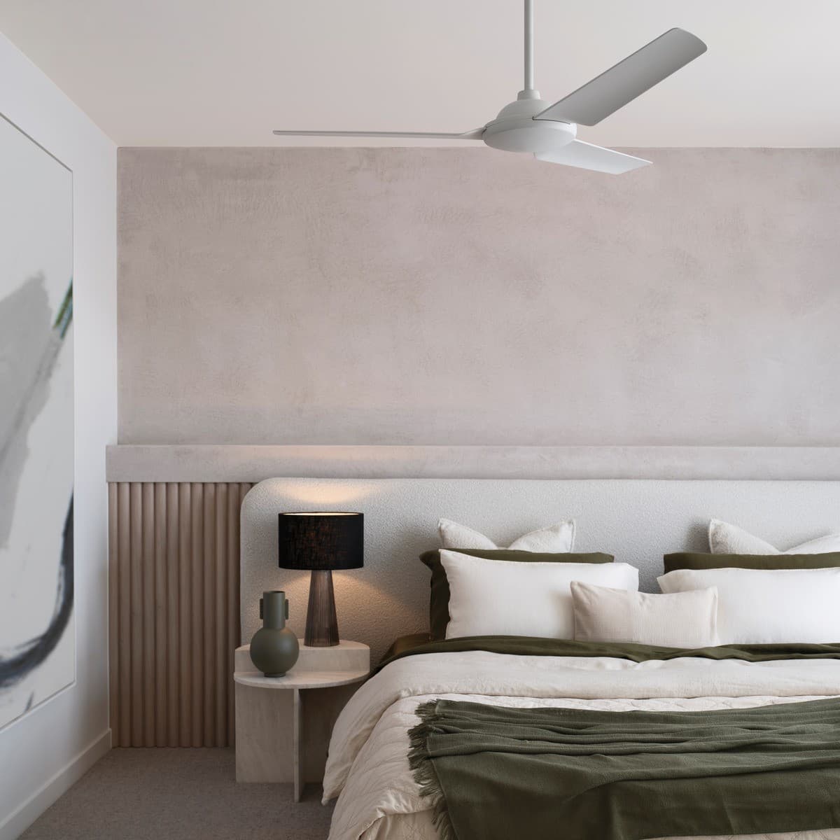 Bayside Somerset 122cm Fan in White-img-6