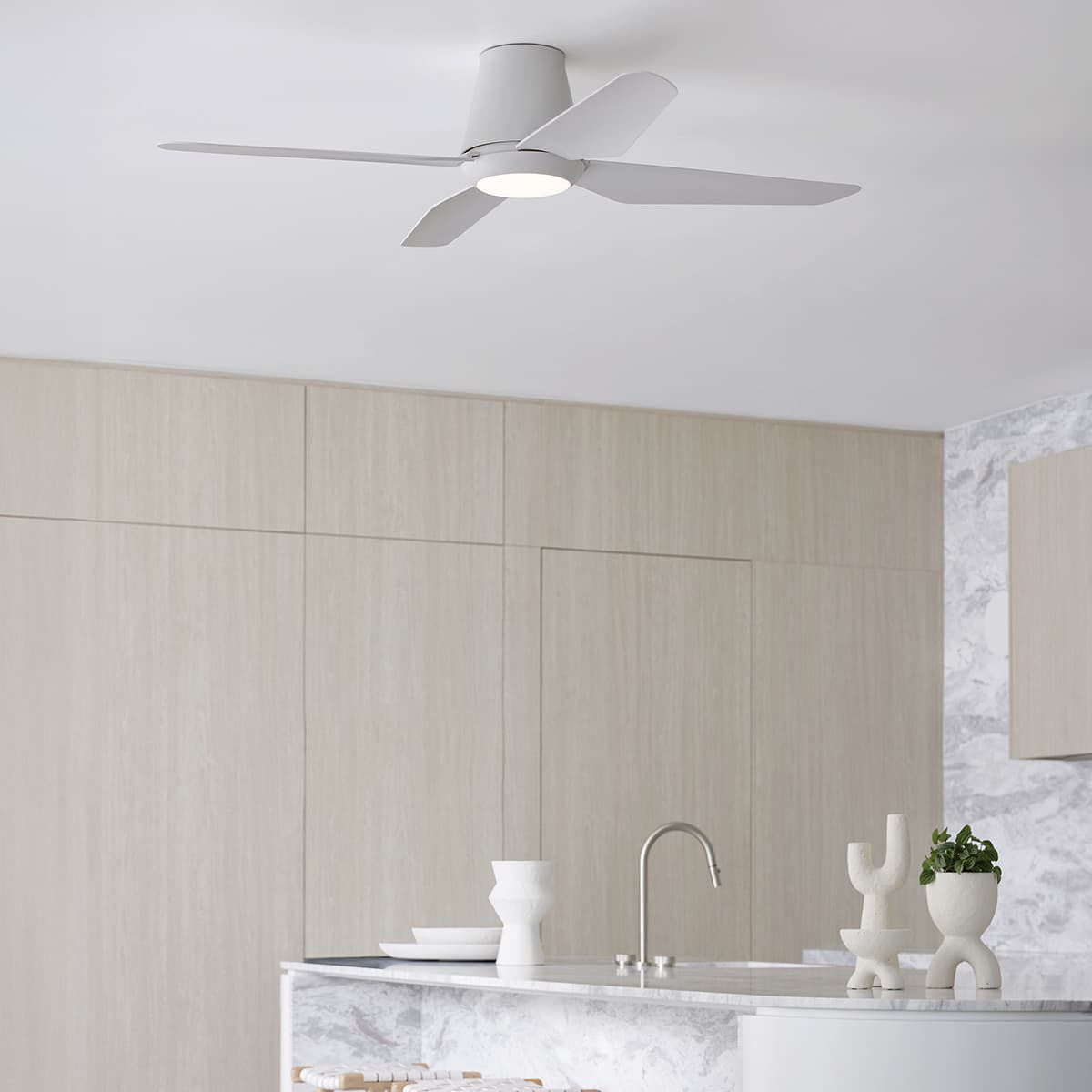 Aria 122cm CTC DC Fan with Light in White-img-5