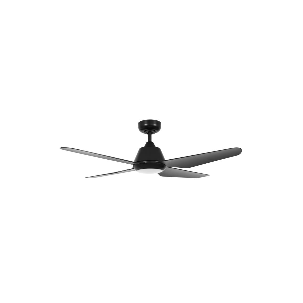 Aria 132cm DC Fan with Light in Black-img-1