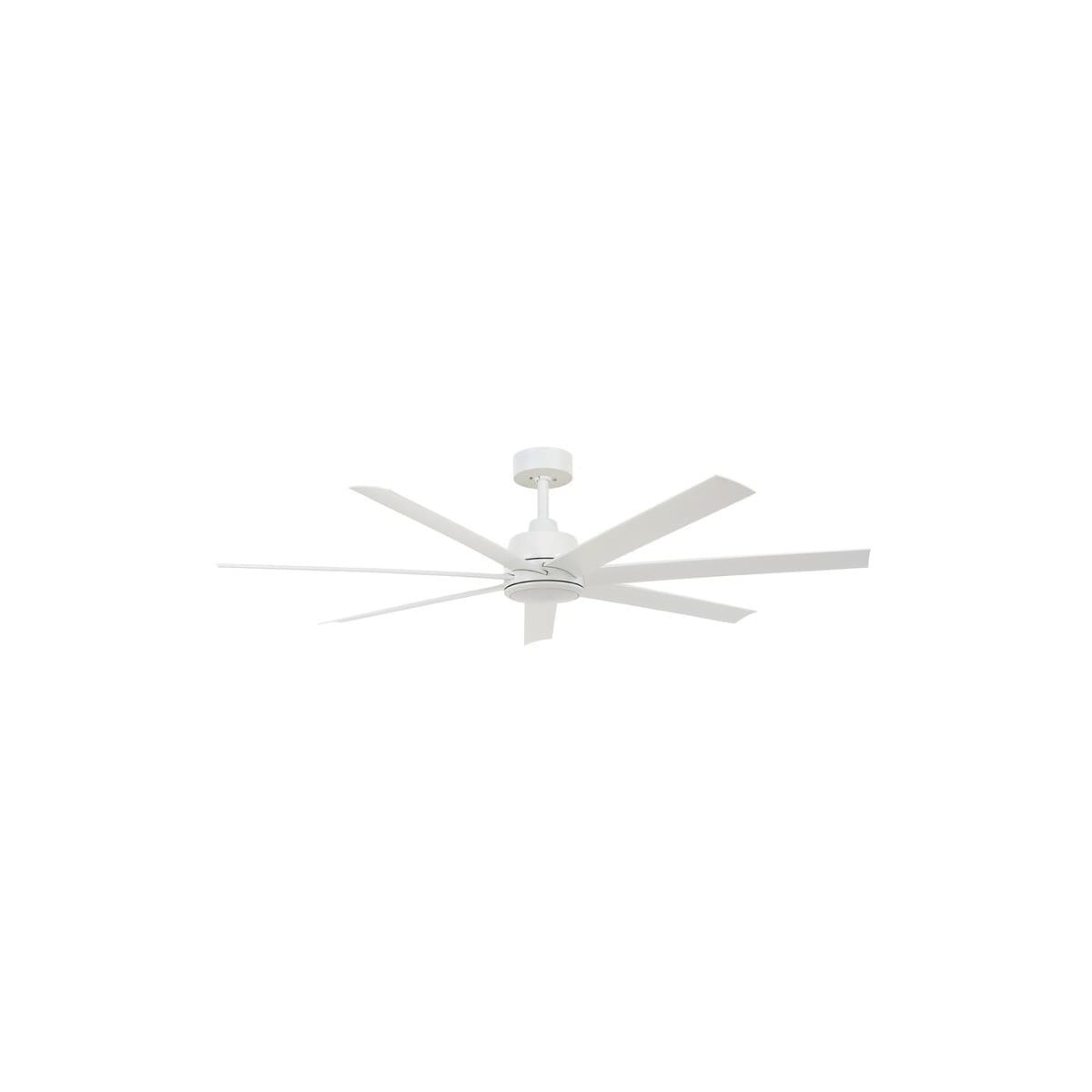 Atlanta 142cm DC Fan with Light in White-img-1