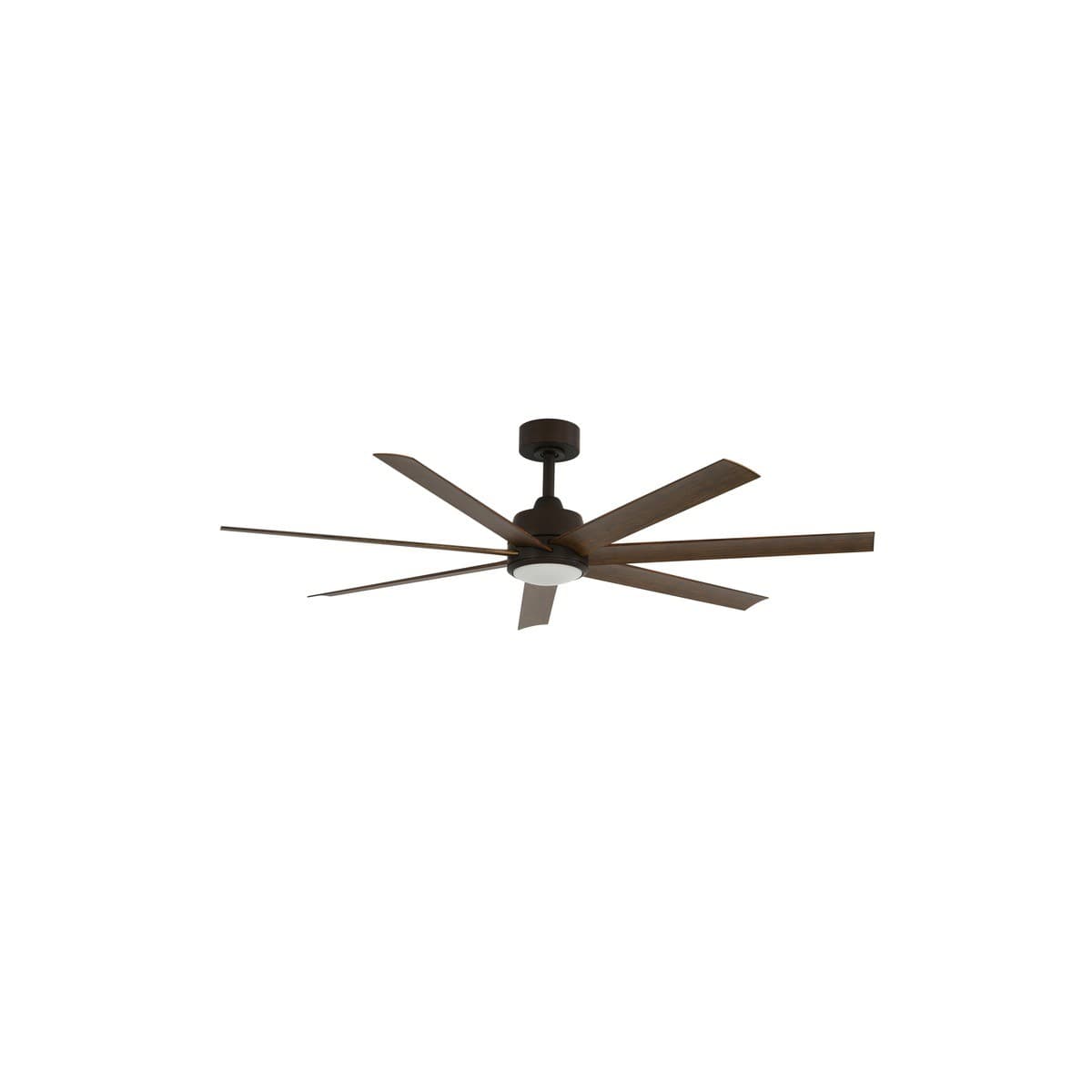 Atlanta 142cm DC Fan with Light in Oil Rubbed Bronze with Koa Blades-img-4
