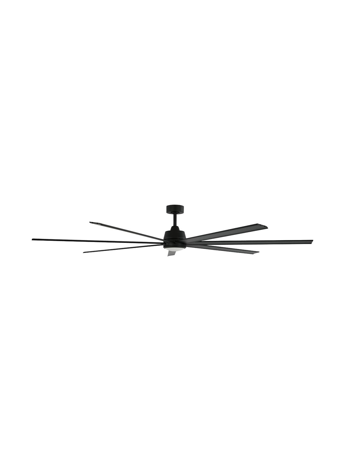 Atlanta 208cm DC Fan with Light in Black