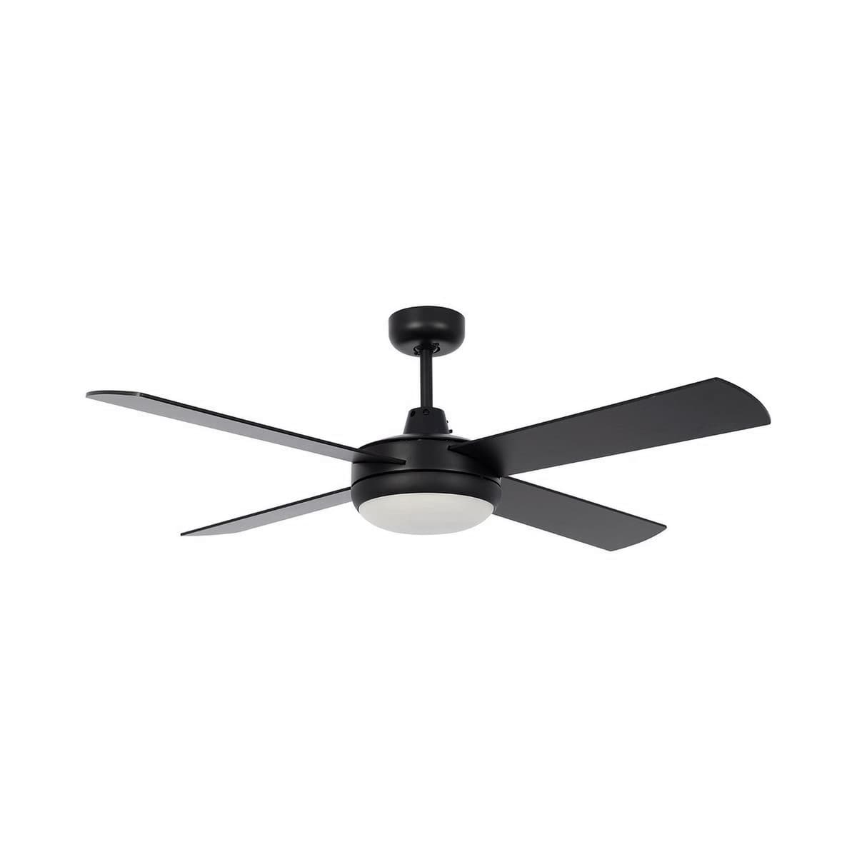 Futura 122cm Fan with Light in Black-img-1