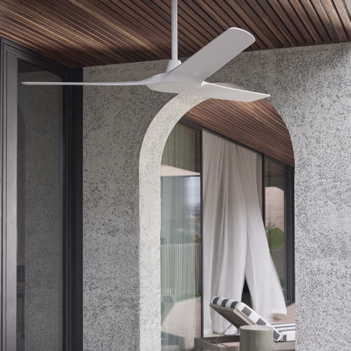 Abyss 142cm DC Fan in White