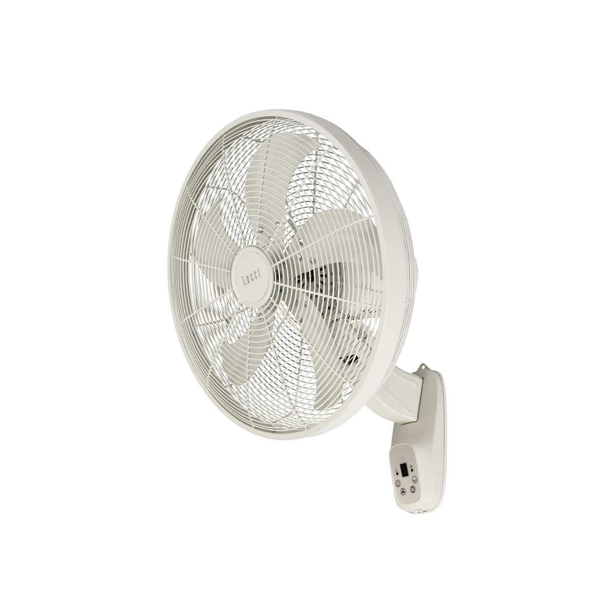 Glide 41cm DC Wall Fan with Remote in White