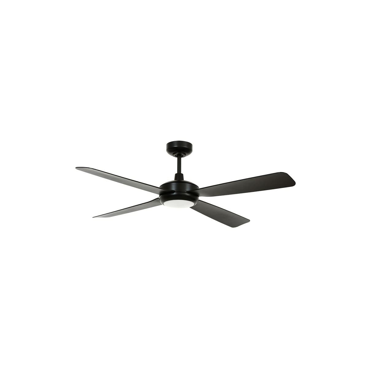 Slipstream 122cm DC Fan with Light in Black-img-1