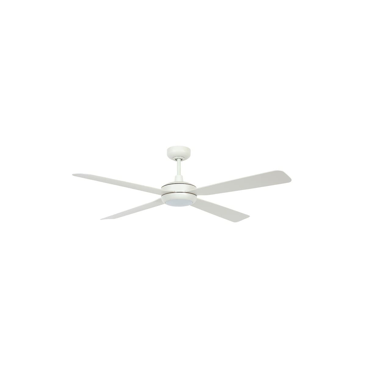 Slipstream 132cm DC Fan with Light in White-img-1