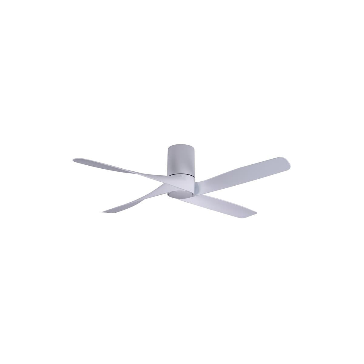 Riviera 132cm DC Fan with Light in White-img-1