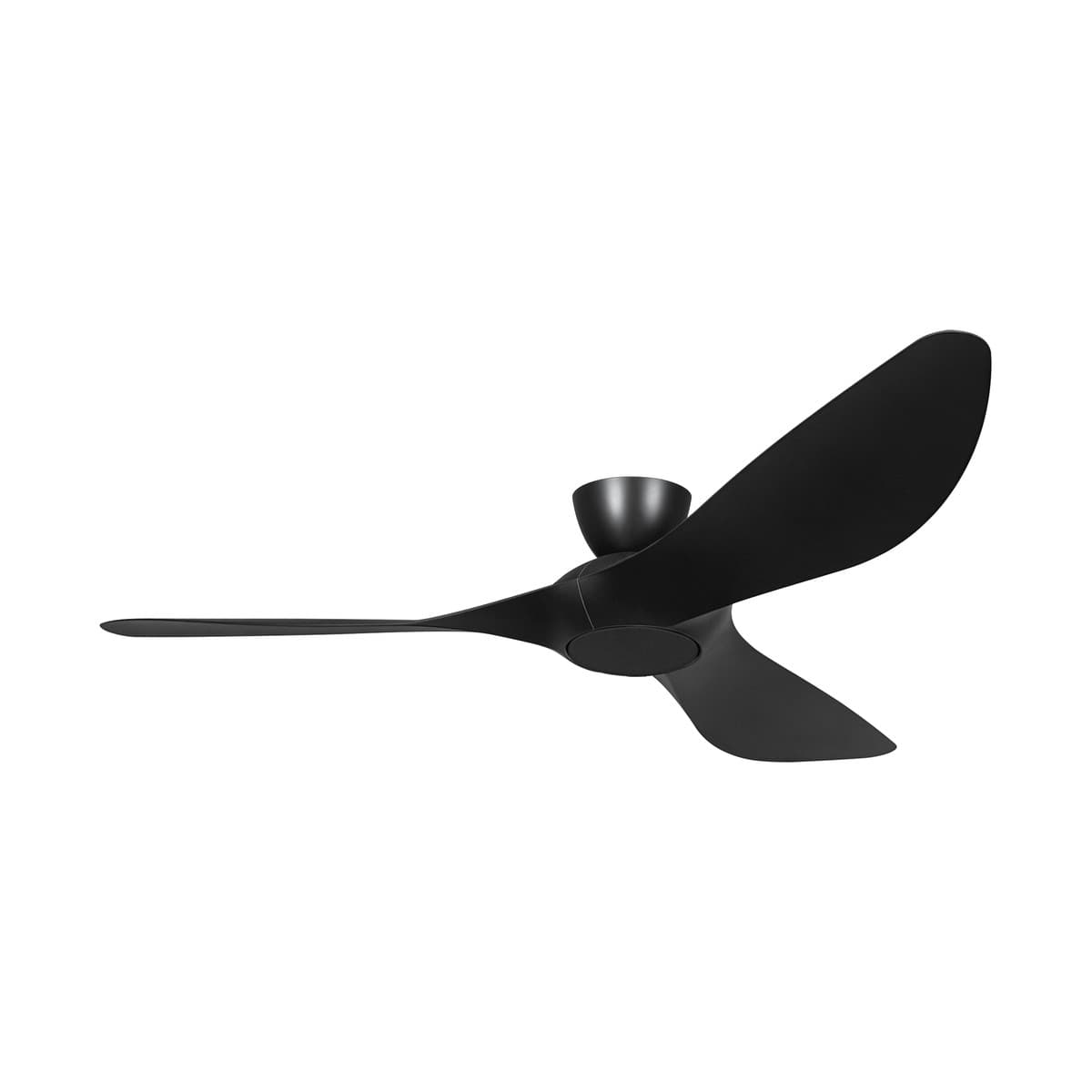 Kyber 137cm DC Close to Ceiling Fan with Light in Black-img-1