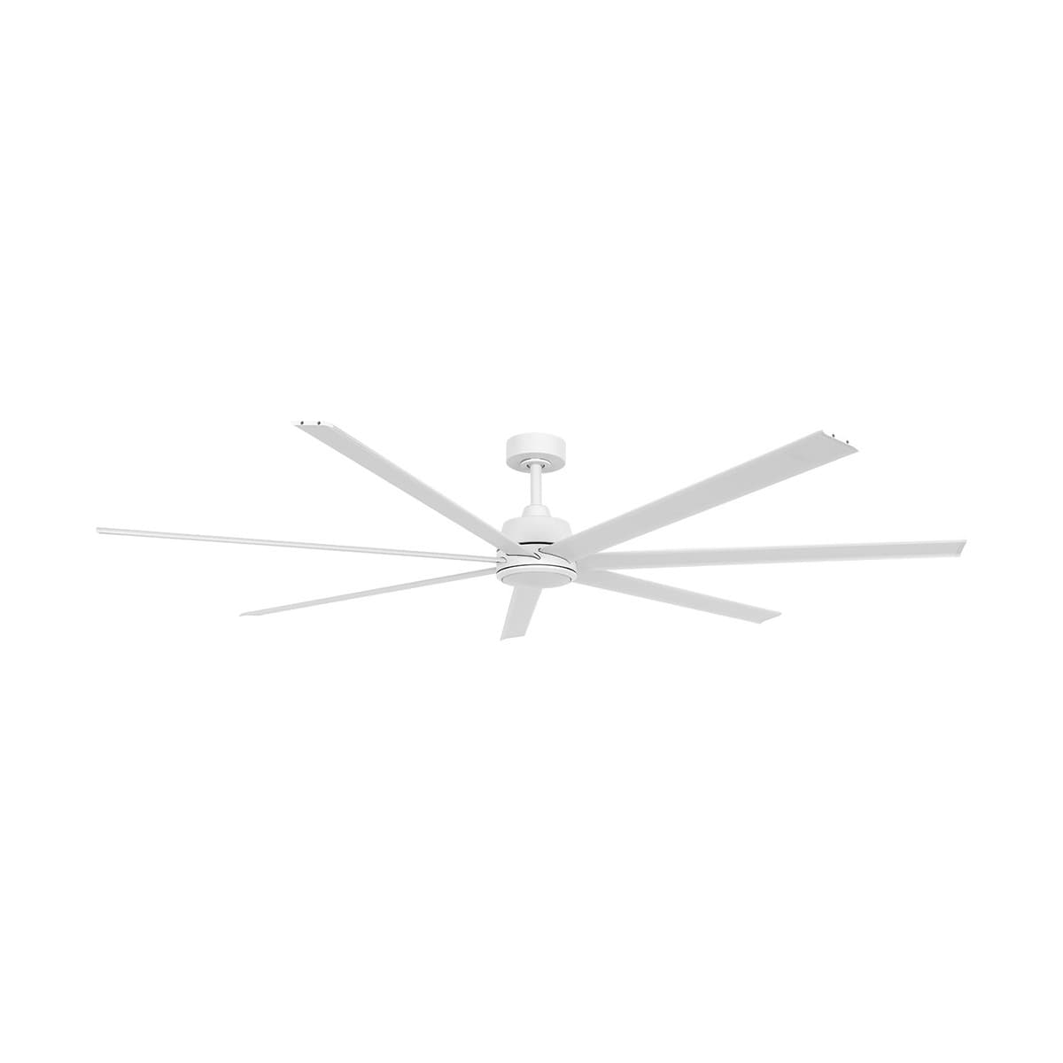 Atlanta 183cm DC Fan with Light in White