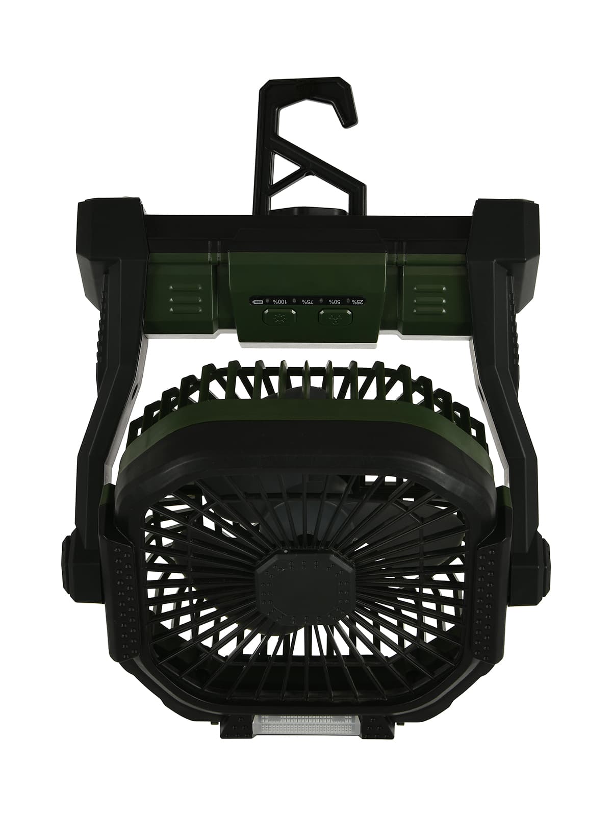 AeroGo Portable Camping Fan in Khaki and Black-img-2