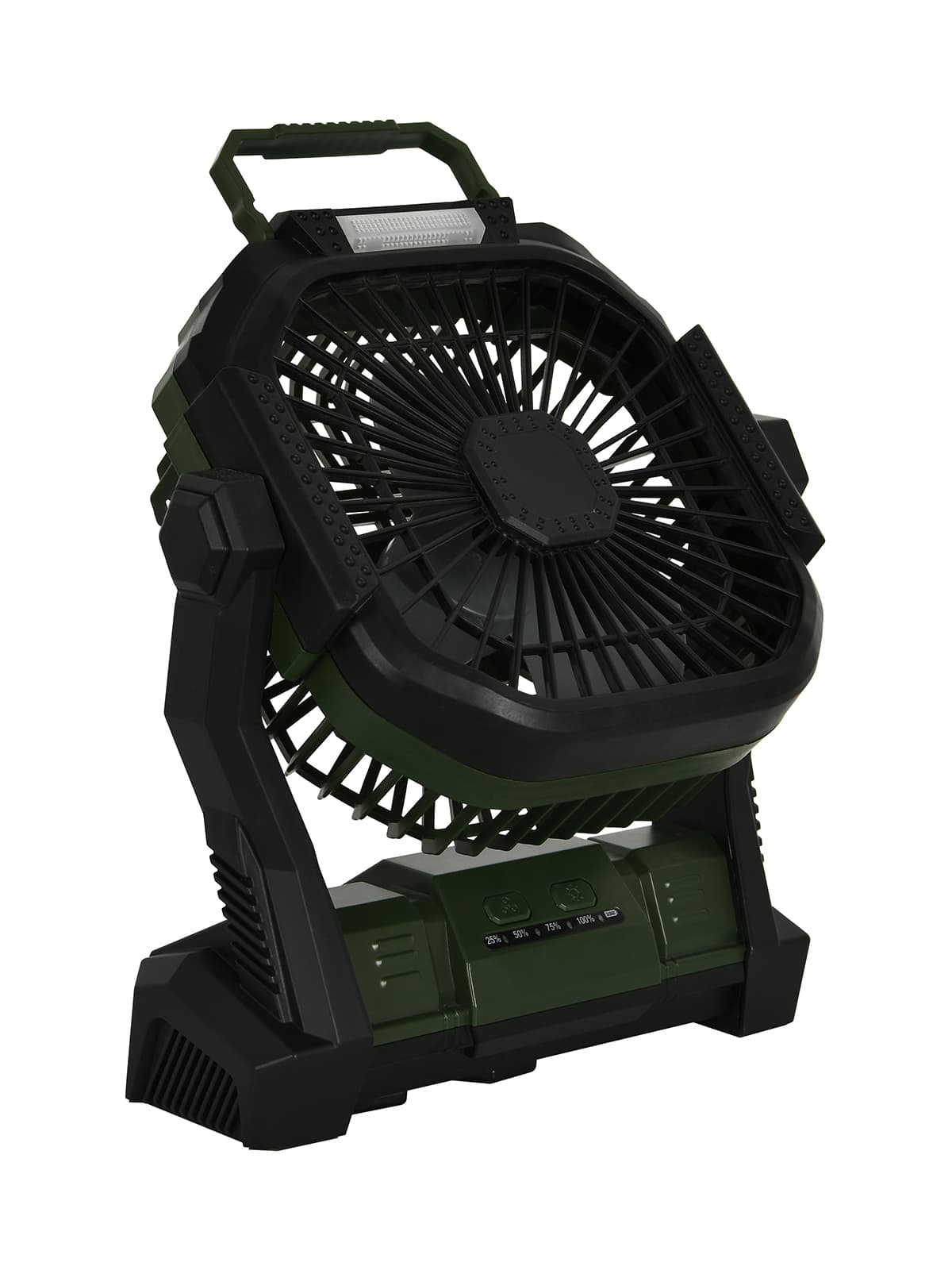 AeroGo Portable Camping Fan in Khaki and Black-img-4