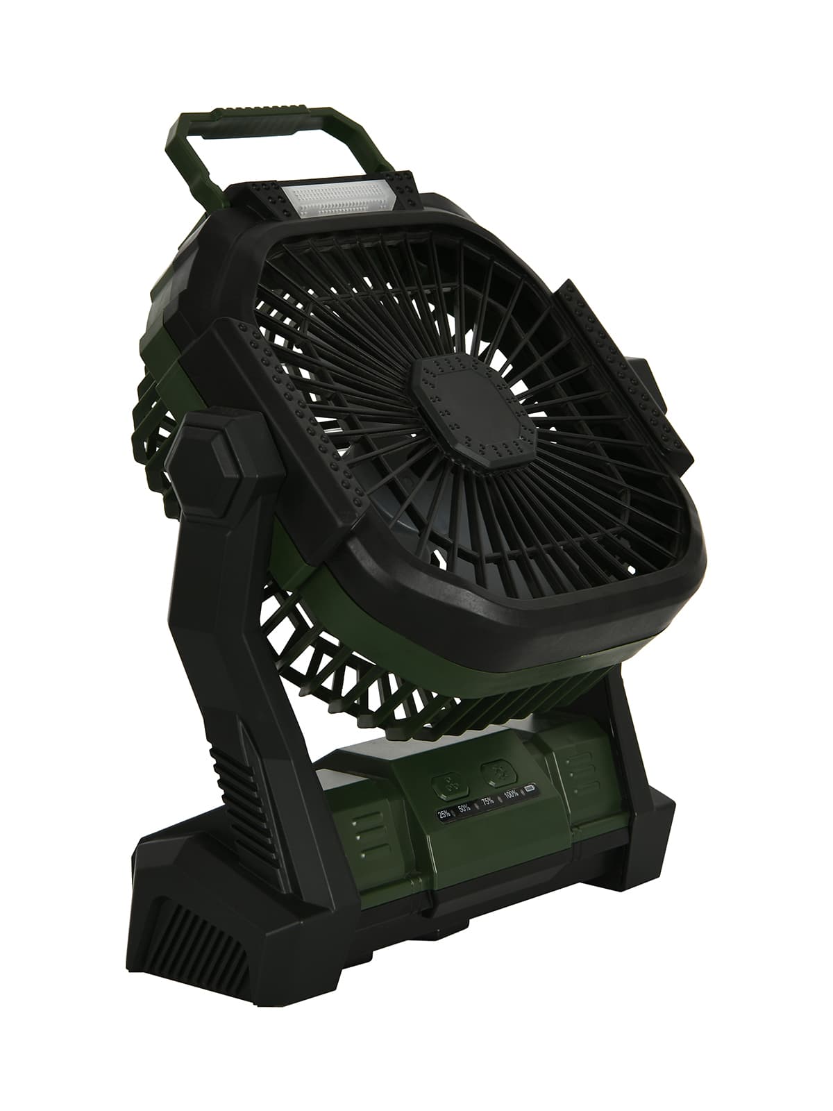 AeroGo Portable Camping Fan in Khaki and Black-img-5