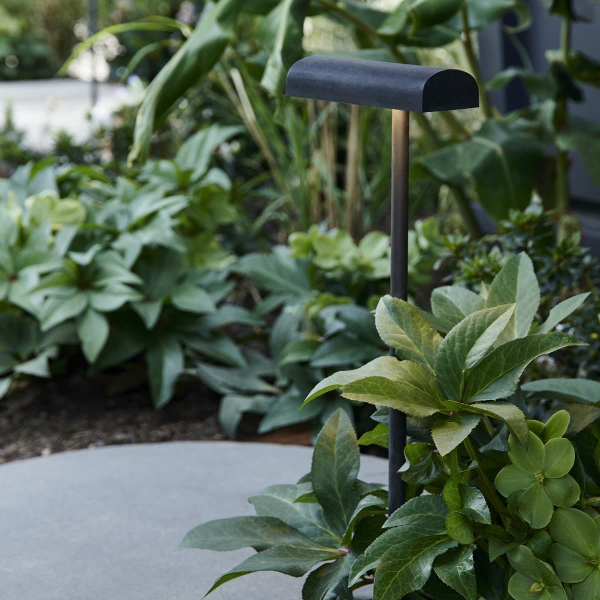 Made By Mayfair Seaside 12V Exterior Bay Path Bollard in Aged Solid Bronze-img-6