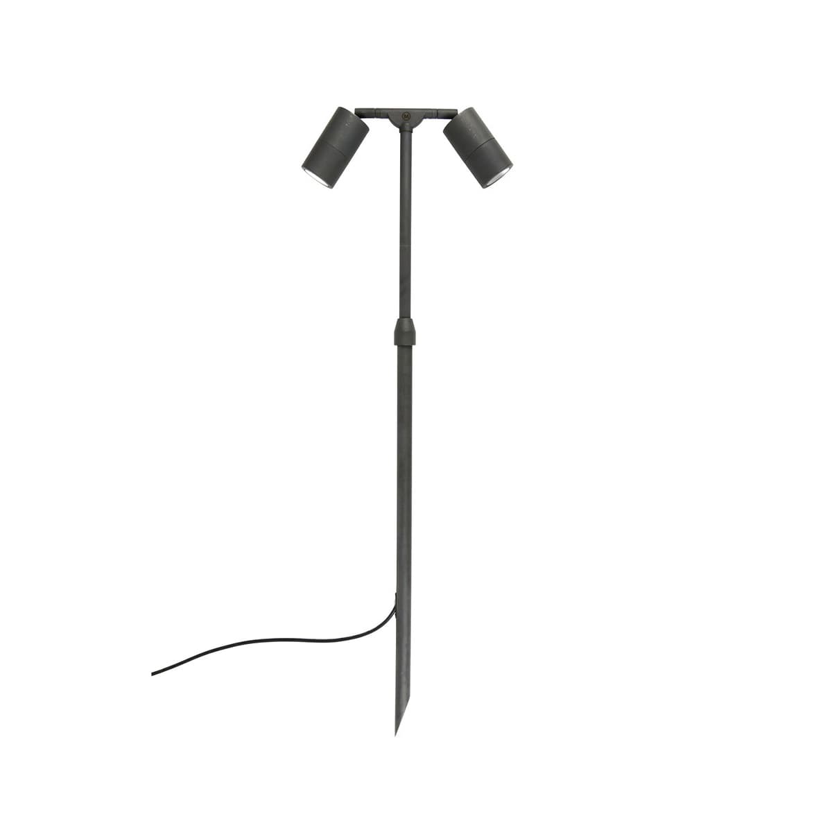Made By Mayfair Seaside 12V 2 Light Exterior Path Spotlight in Aged Solid Bronze-img-1