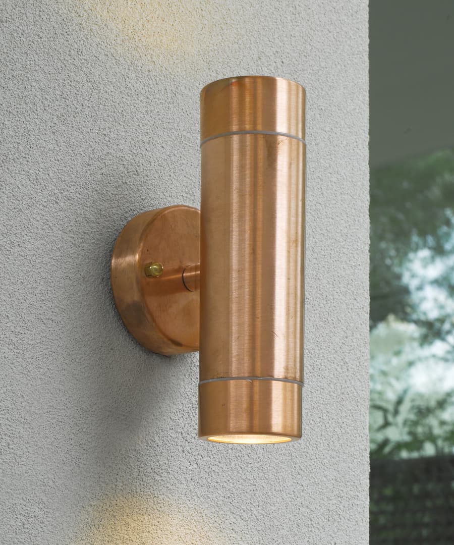 Harbour 2 Light Up/Down Wall Bracket in Copper-img-4