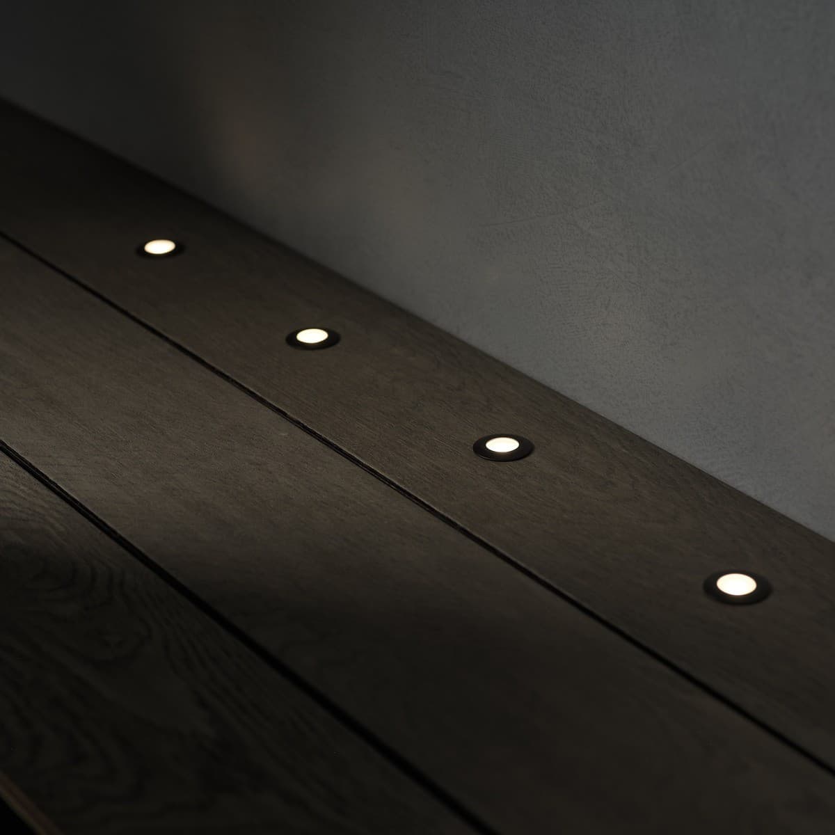 Piper Mini 4 Light 12V LED Deck Light Kit in Black-img-3