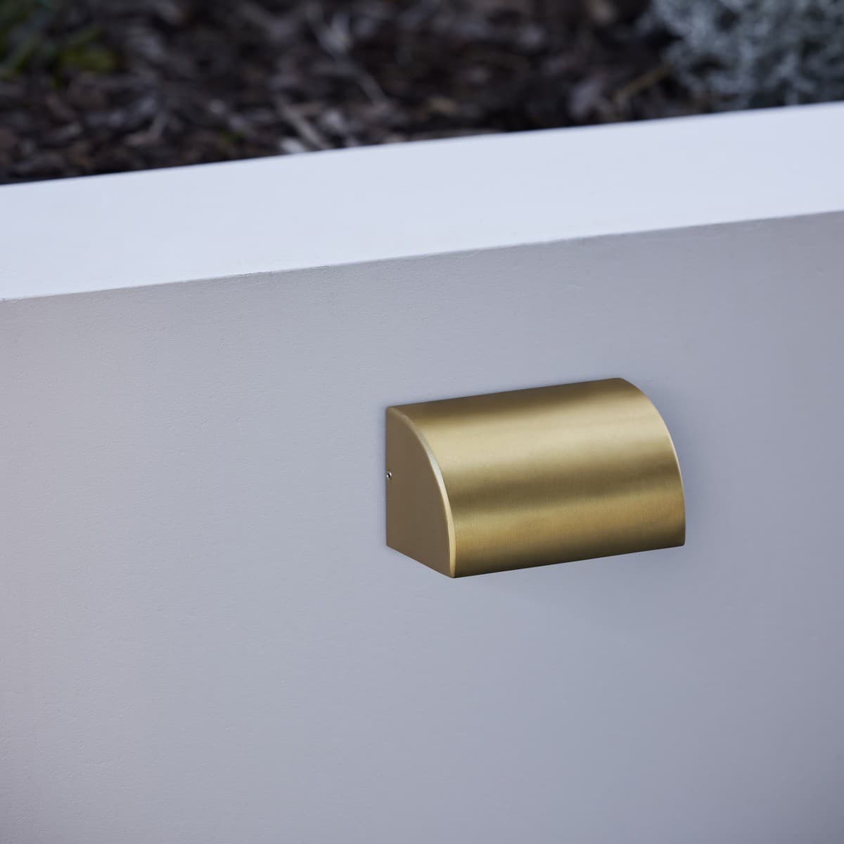 Made by Mayfair Seaside 12V LED Exterior Step Light in Aged Solid Brass
