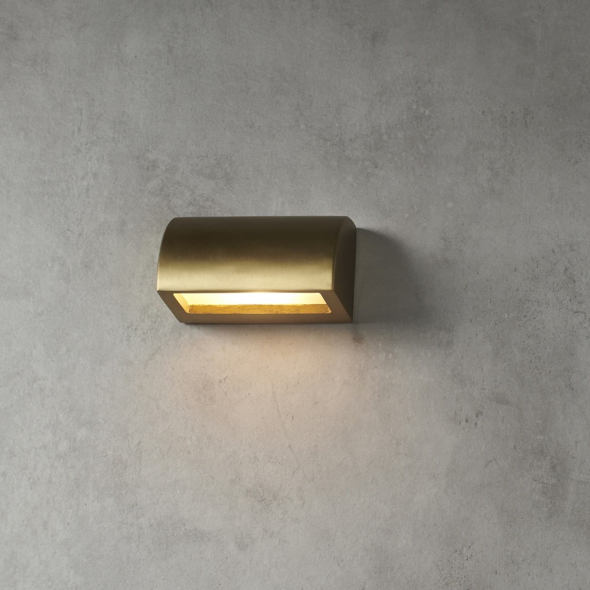 Made by Mayfair Seaside 12V LED Exterior Step Light in Aged Solid Brass