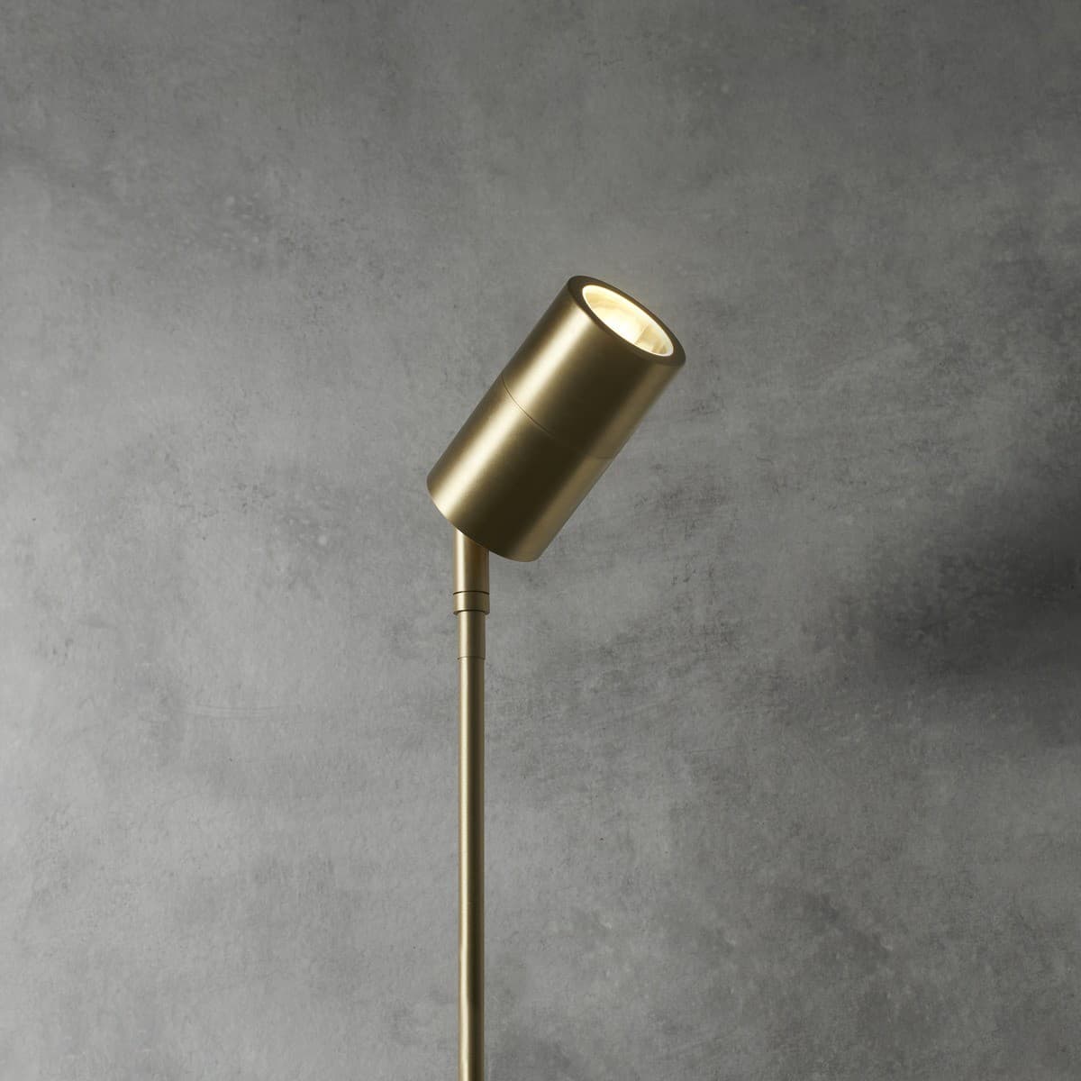 Made By Mayfair Seaside 12V Exterior Spike Garden Light in Aged Solid Brass