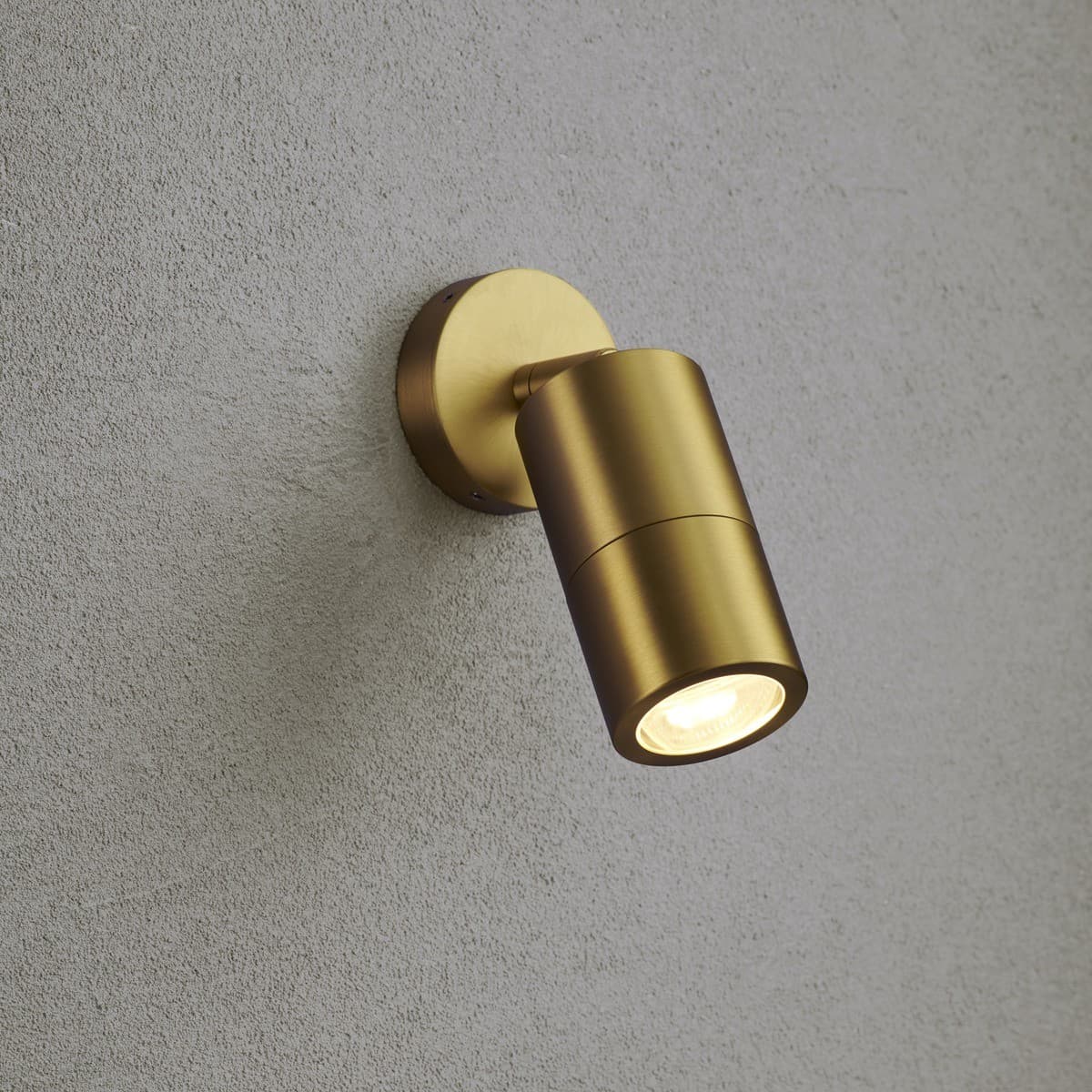 Made By Mayfair Seaside Adjustable Exterior Wall Spot in Brass-img-2