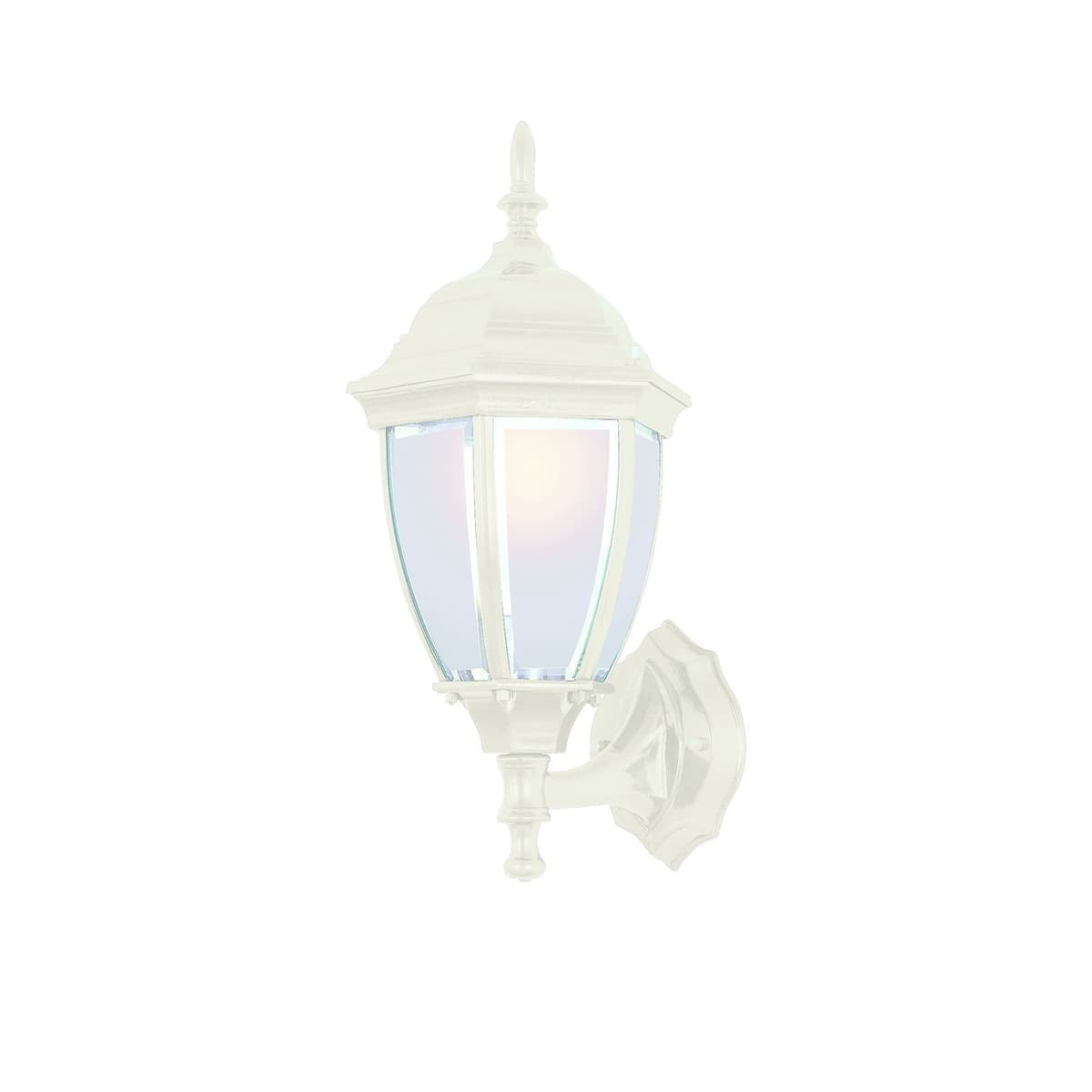 Nottingham Small Exterior Wall Bracket in White