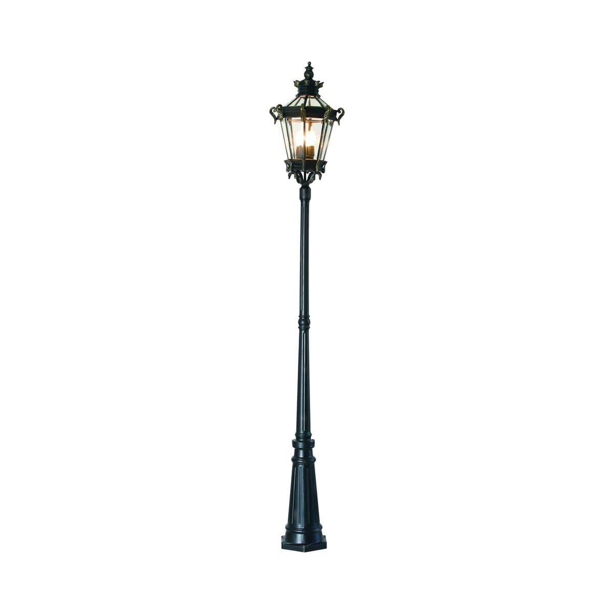 Alcazar 4 Light Street Light in Burnt Gold-img-1