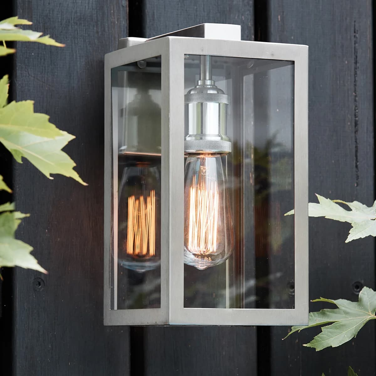 Southampton 1 Light Small Wall Bracket in Stainless Steel-img-2