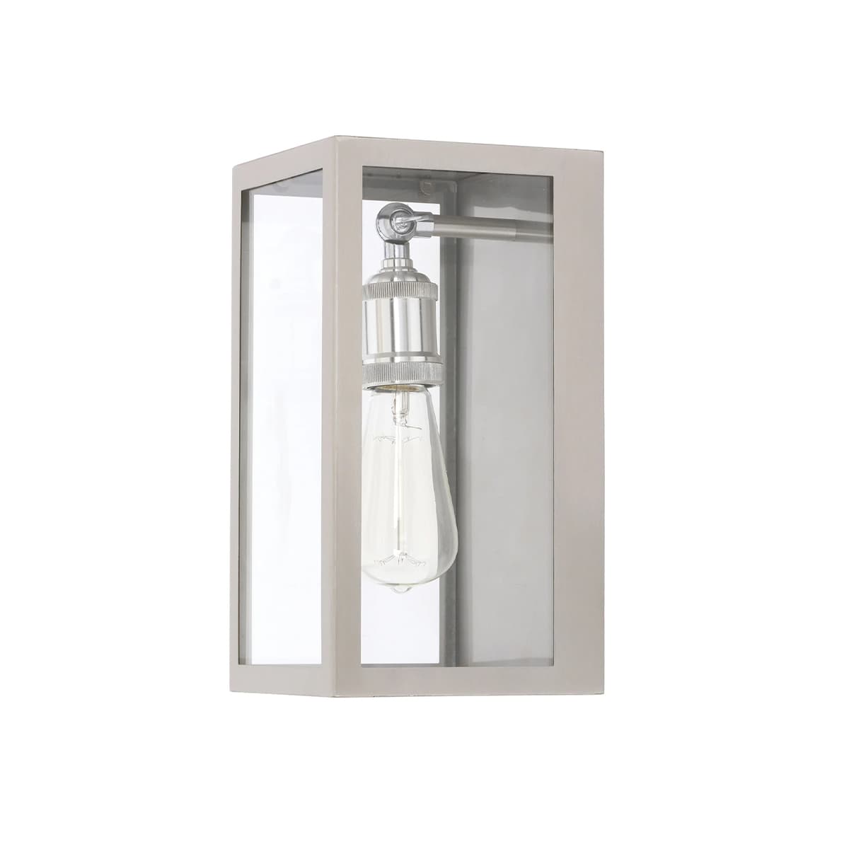 Southampton 1 Light Small Wall Sconce in Stainless Steel-img-1