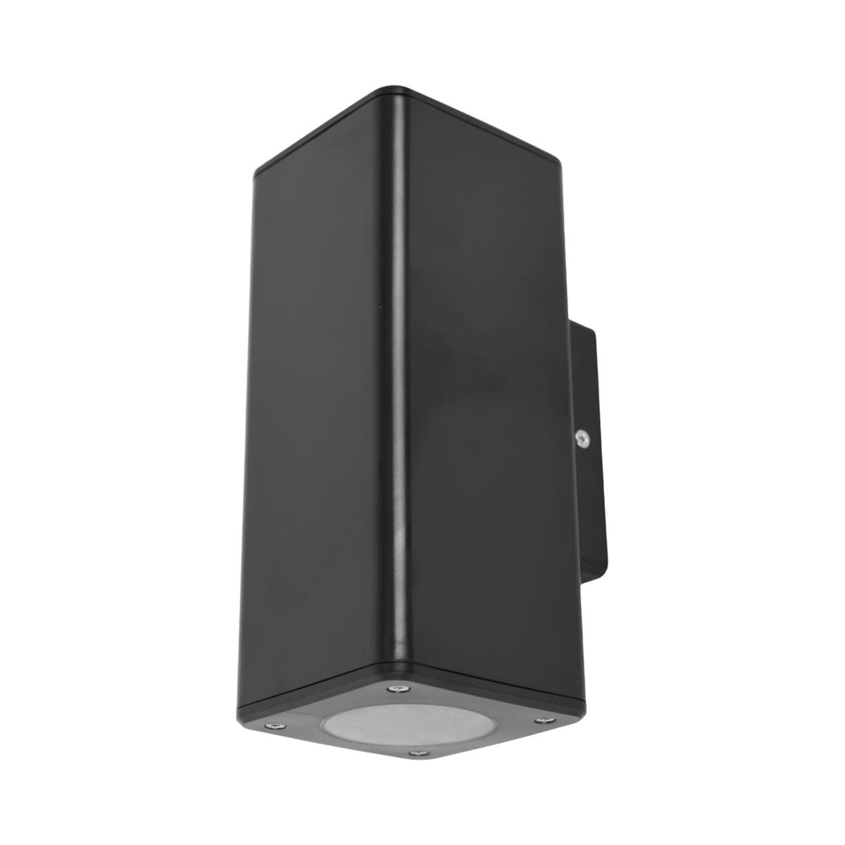 Boulder II Square Up/Down Wall Bracket in Black-img-1