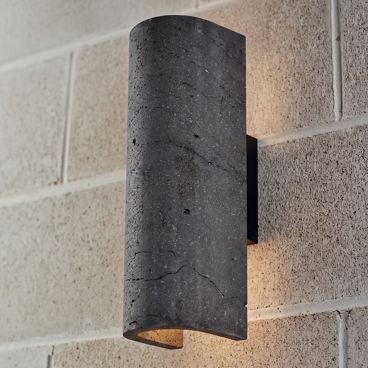 Bridge 2 Light Up/Down Wall Light in Lava Stone-img-4