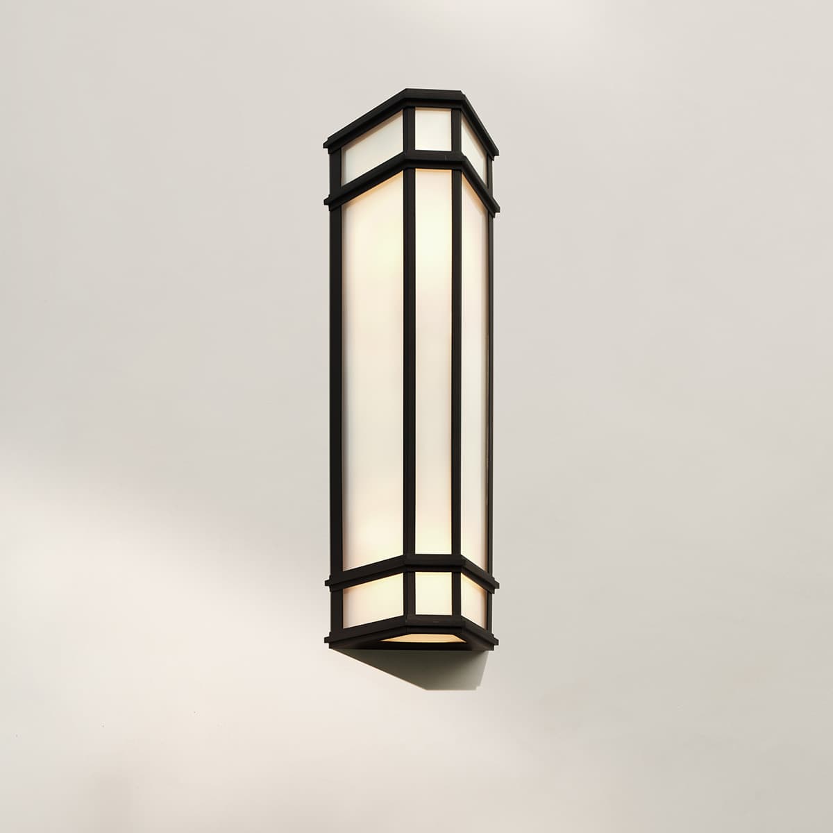 Tudor Large Exterior Wall Bracket in Black-img-2