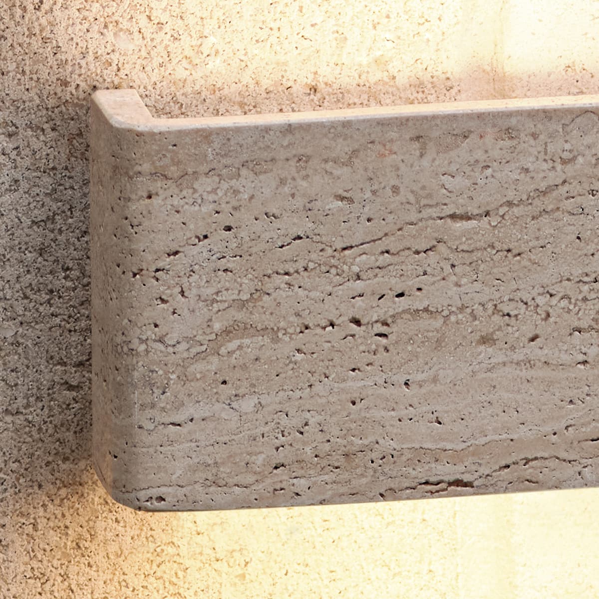 Sync LED Up/Down Wall Sconce in Travertine-img-3