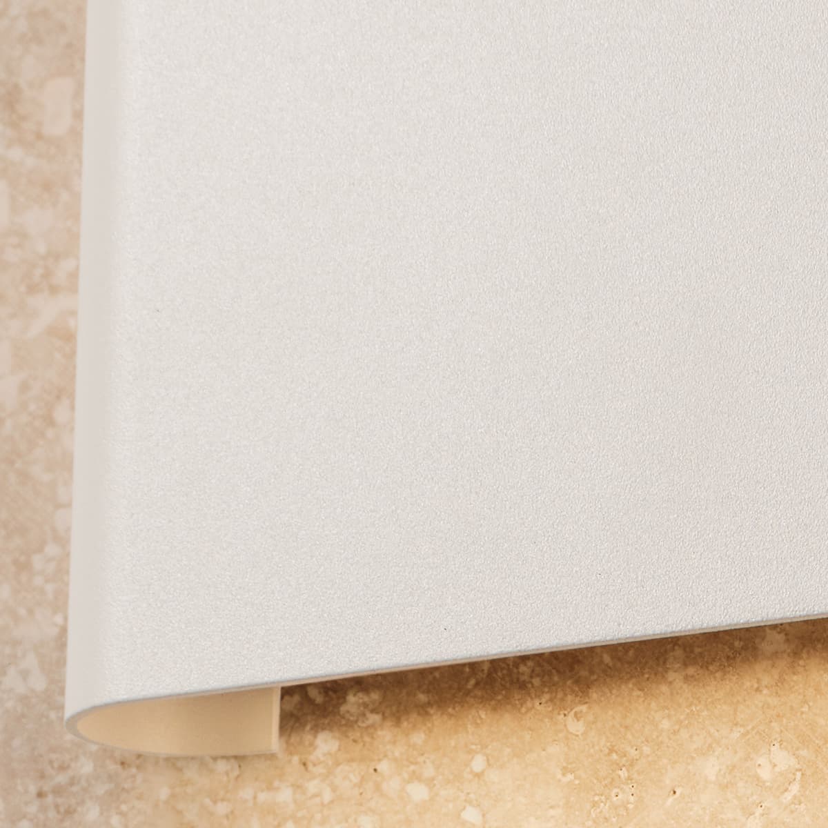 Sync LED Up/Down Rounded Wall Sconce in White-img-3