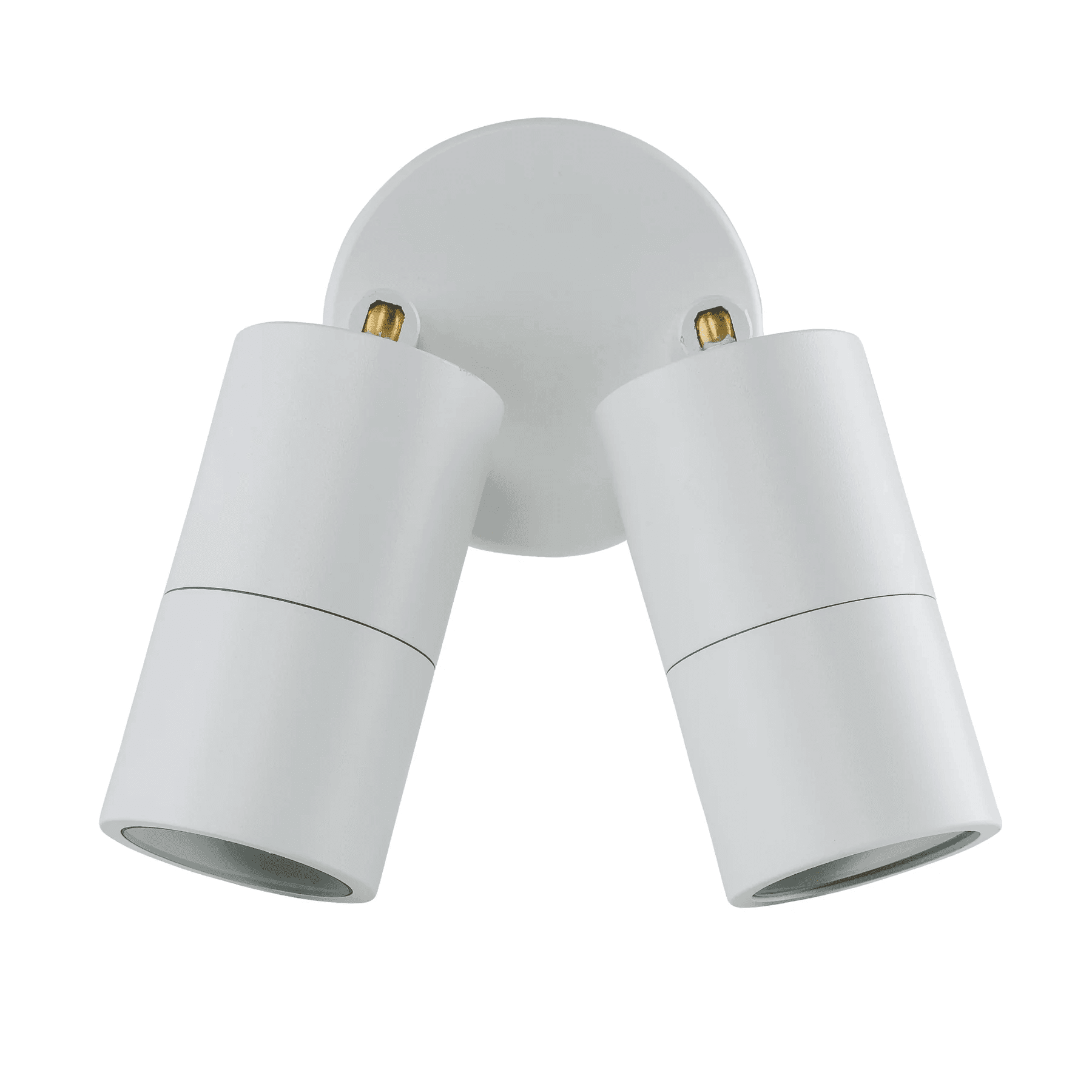 Row Twin Adjustable Spot Light in White