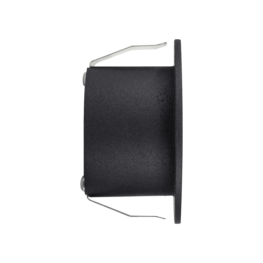 Stride Round Step Light in Black