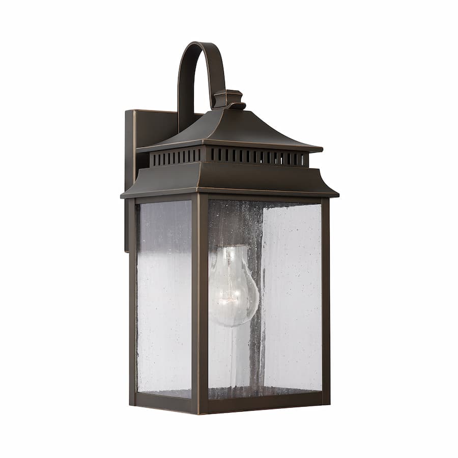 Surrey 1 Light Outdoor Wall Lantern in Old Bronze