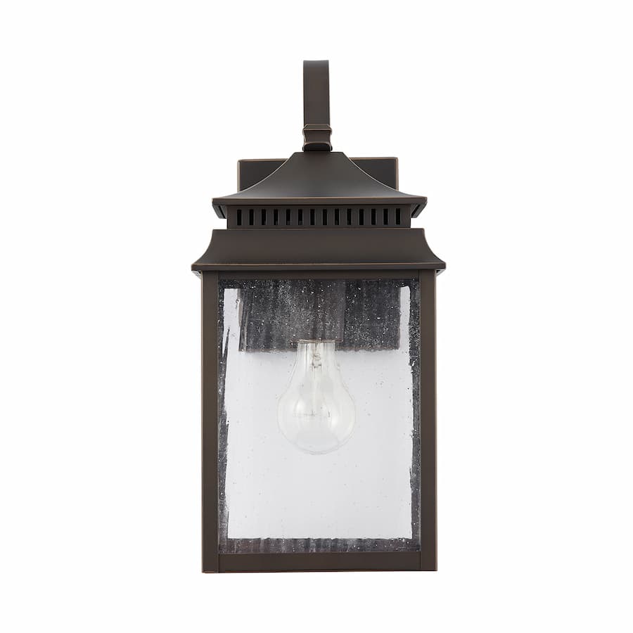Surrey 1 Light Outdoor Wall Lantern in Old Bronze