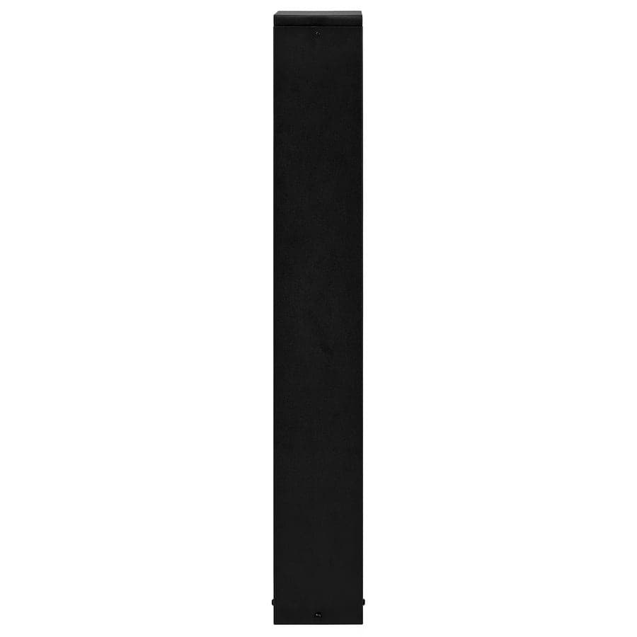 Frodo Bollard Outdoor Garden Light - Square in Black